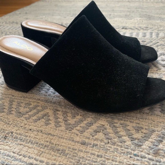 Heeled Mule Sandals - Picture 3 of 4